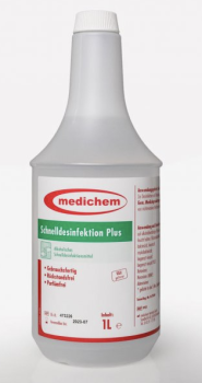 Medichem Schnelldesinfektion plus 1L ohne Sprühkopf