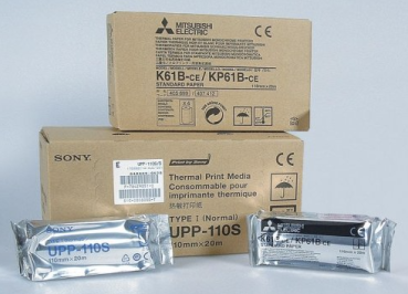 Original Mitsubishi-Videoprinter-Papier K 61 B