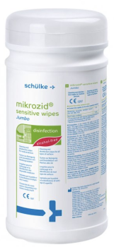 schülke mikrozid® sensitive wipes Spenderdose