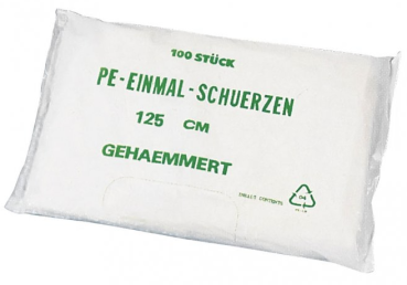 PE-Einmal-Schürzen 125cm