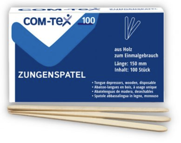 COM-TeX® Holz-Mundspatel