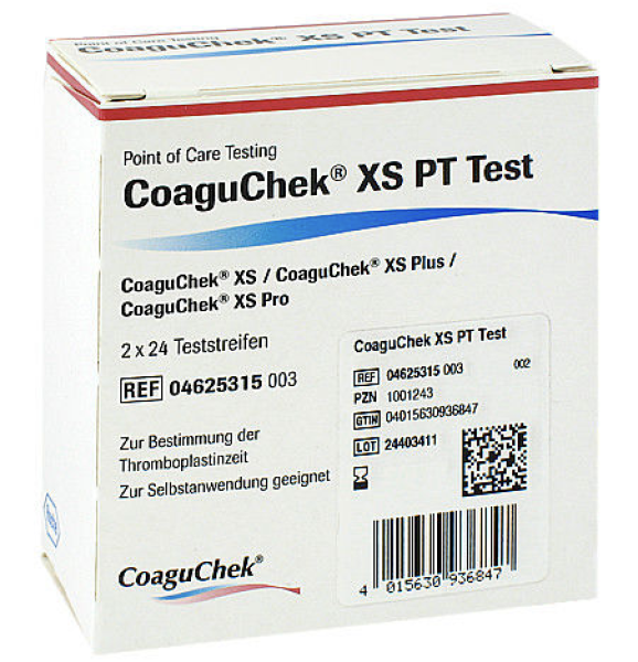 CoaguChek XS PT Test