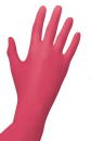 Unigloves Pearl ColorLine Nitril-Handschuhe S 6-7 red