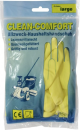 Clean-Comfort Latex-Haushaltshandschuh Gelb M