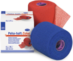 Hartmann latexfreie Fixierbinde Peha-haft® Color 10cm rot