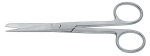 Chirurgische Scheren gerade spitz/stumpf 13cm