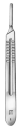 AESCULAP® Skalpellklingengriffe Figur: BB084 R